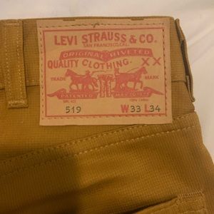 Men’s Levi Khaki Jeans